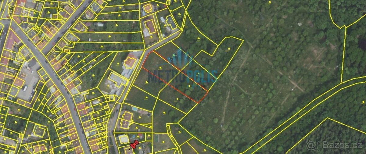 Výjimečná příležitost – rozlehlý stavební pozemek 2673 m² v