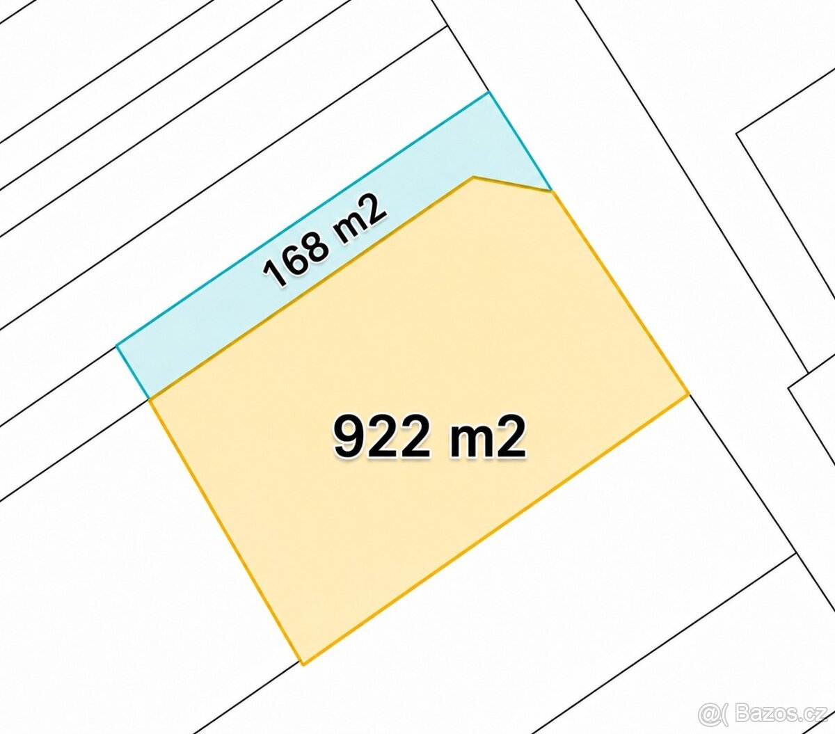 BLATNICA – stavebný pozemok 922 m² pri prístupovej ceste