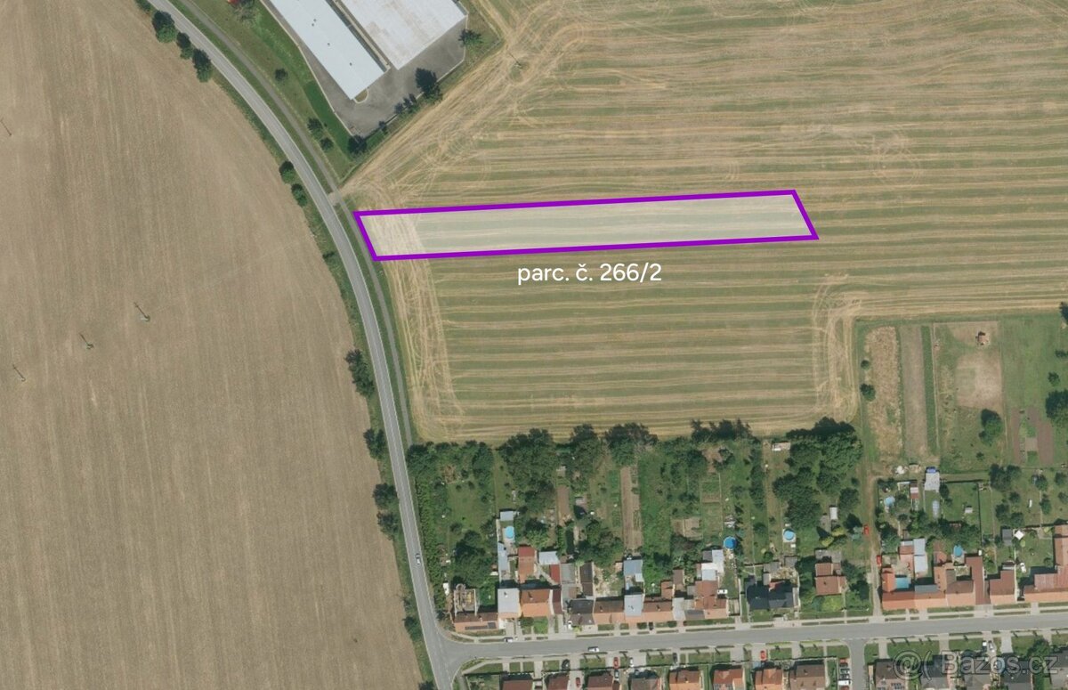 Pozemek, bydlení, prodej, Víceměřice, Prostějov
