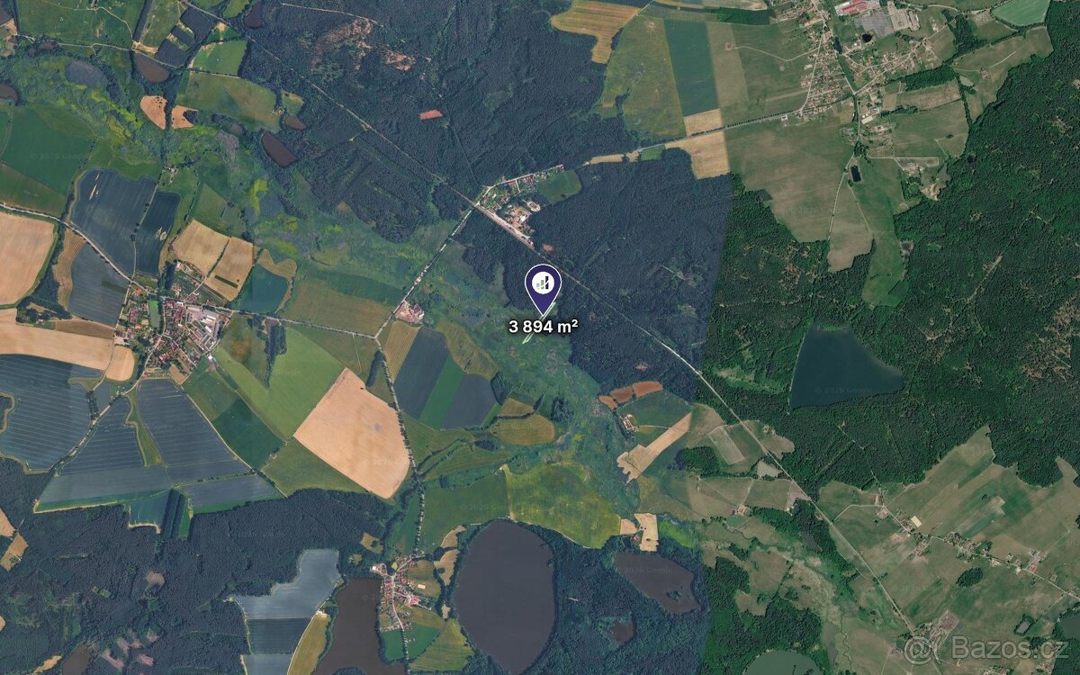 Prodej louky v k.ú. Jílovice u Trhových Svinů
