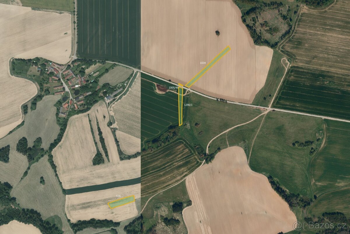 Zemědělská půda, prodej, Křešín, Pelhřimov
