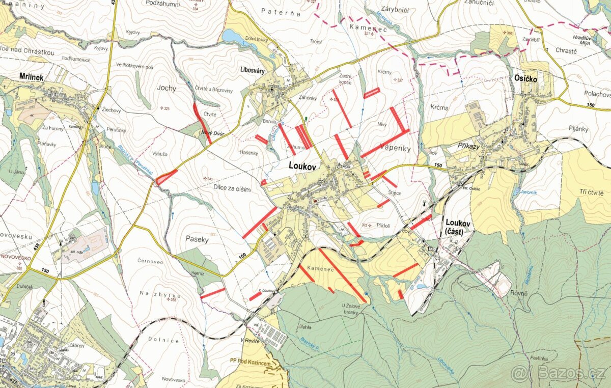Zemědělská půda, prodej, Loukov, Kroměříž