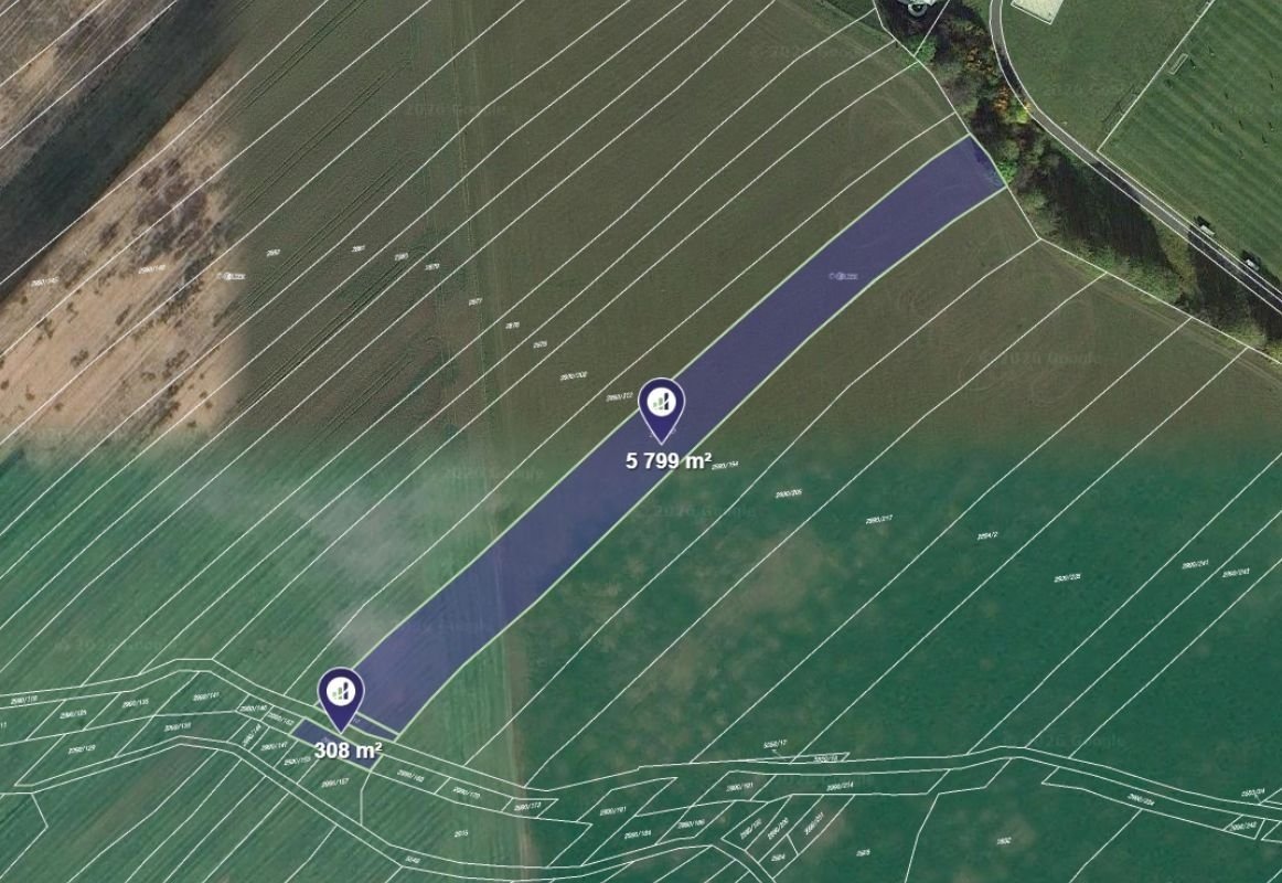 Prodej podílu 3/16 pole 1 145 m², Kralovice