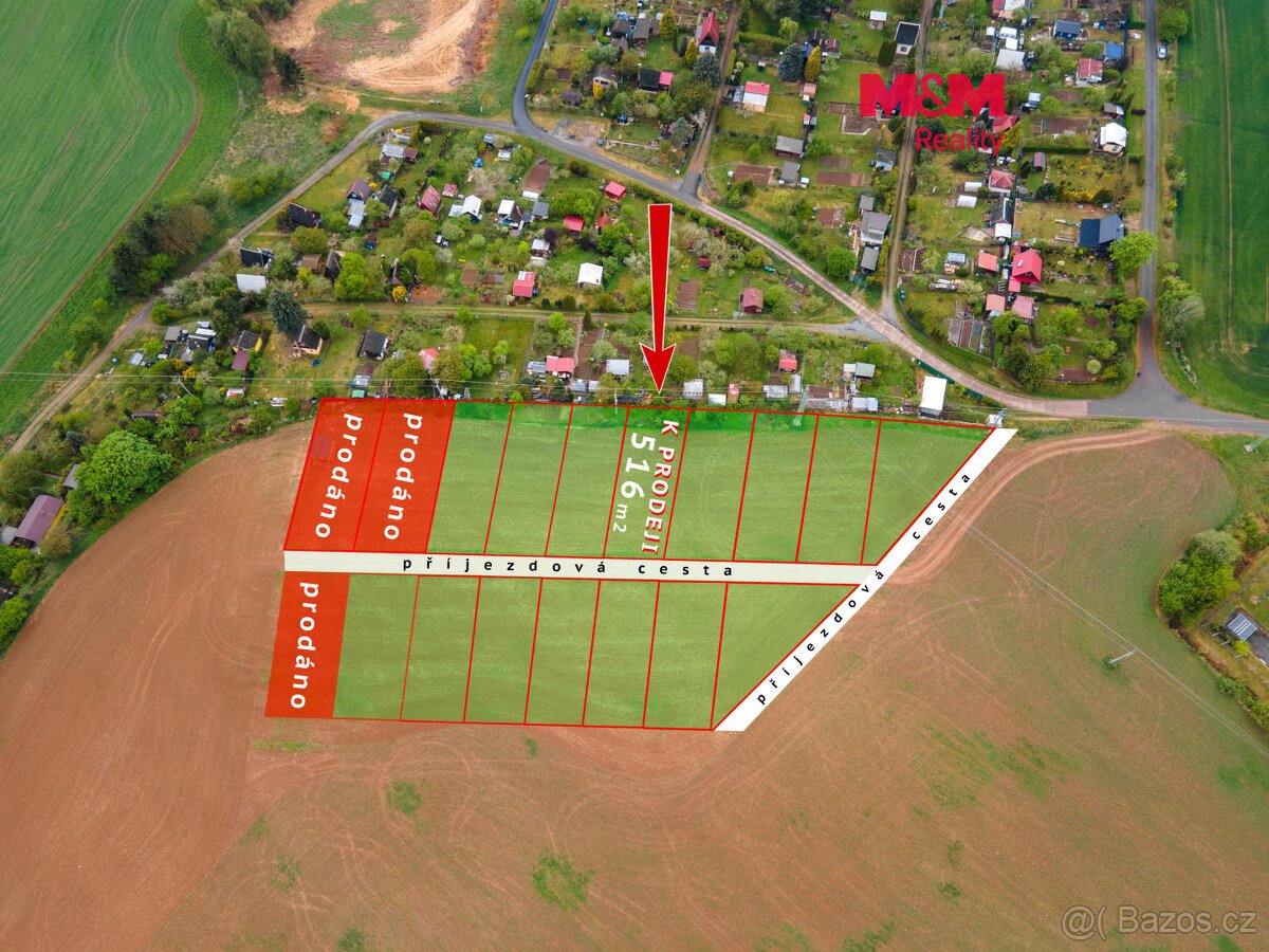 Prodej pole, 516 m², Moravská Třebová