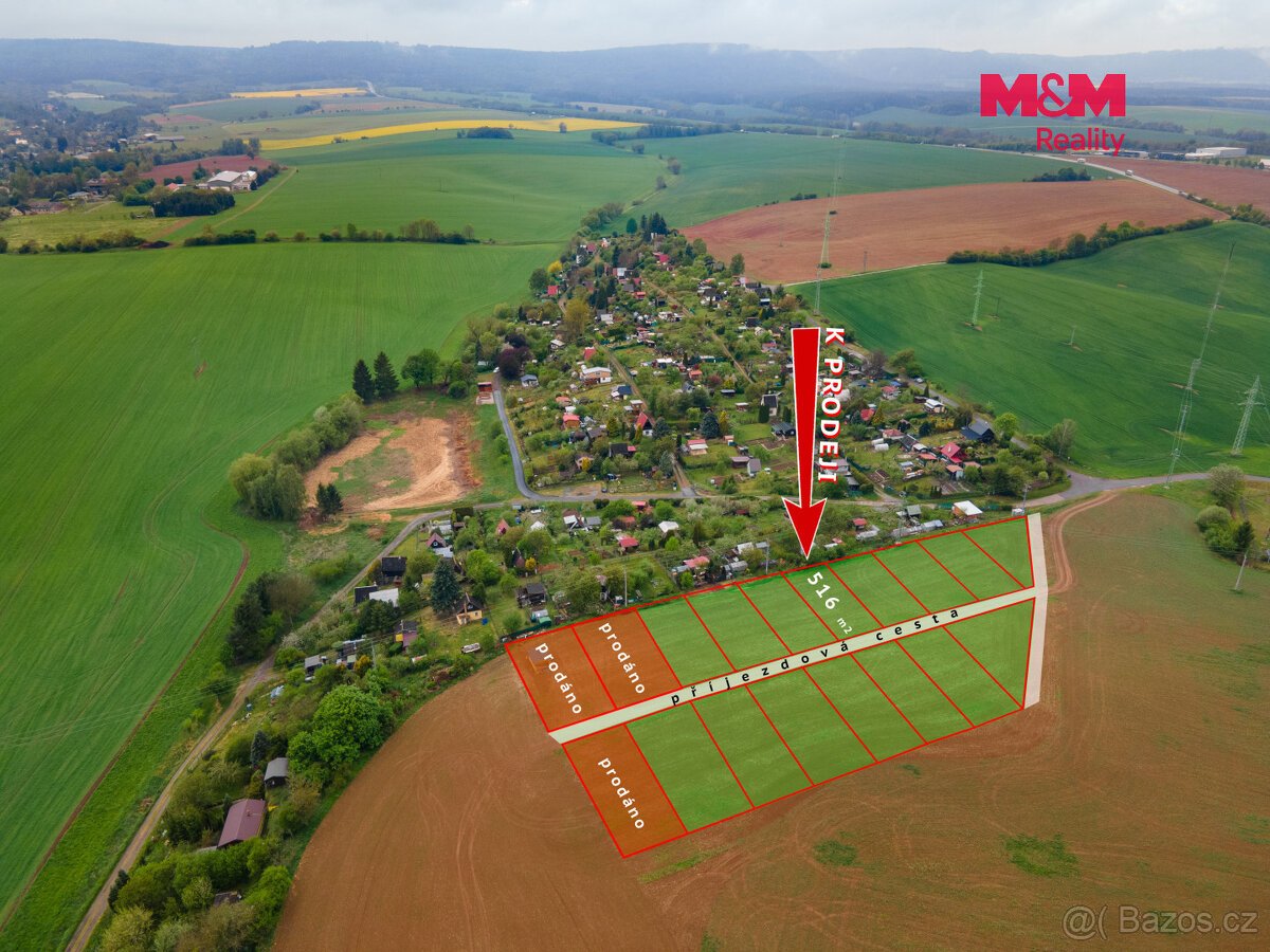 Prodej pole, 516 m², Moravská Třebová