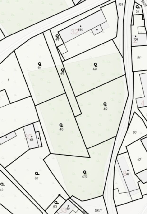 Prodej stavebního pozemku 1110 m², Soběraz u Jičín