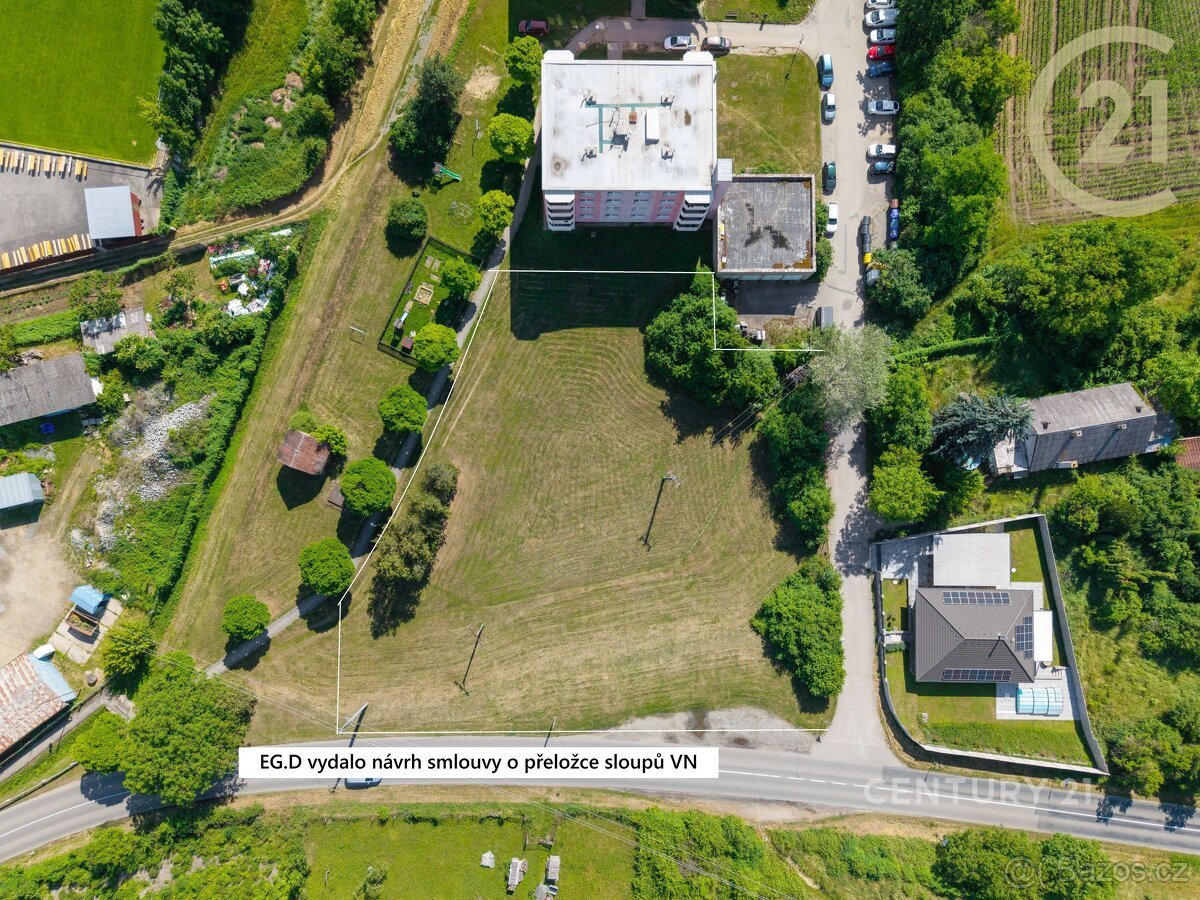 Developerský pozemek 3 548 m² – Dolní Kounice – plocha P8...
