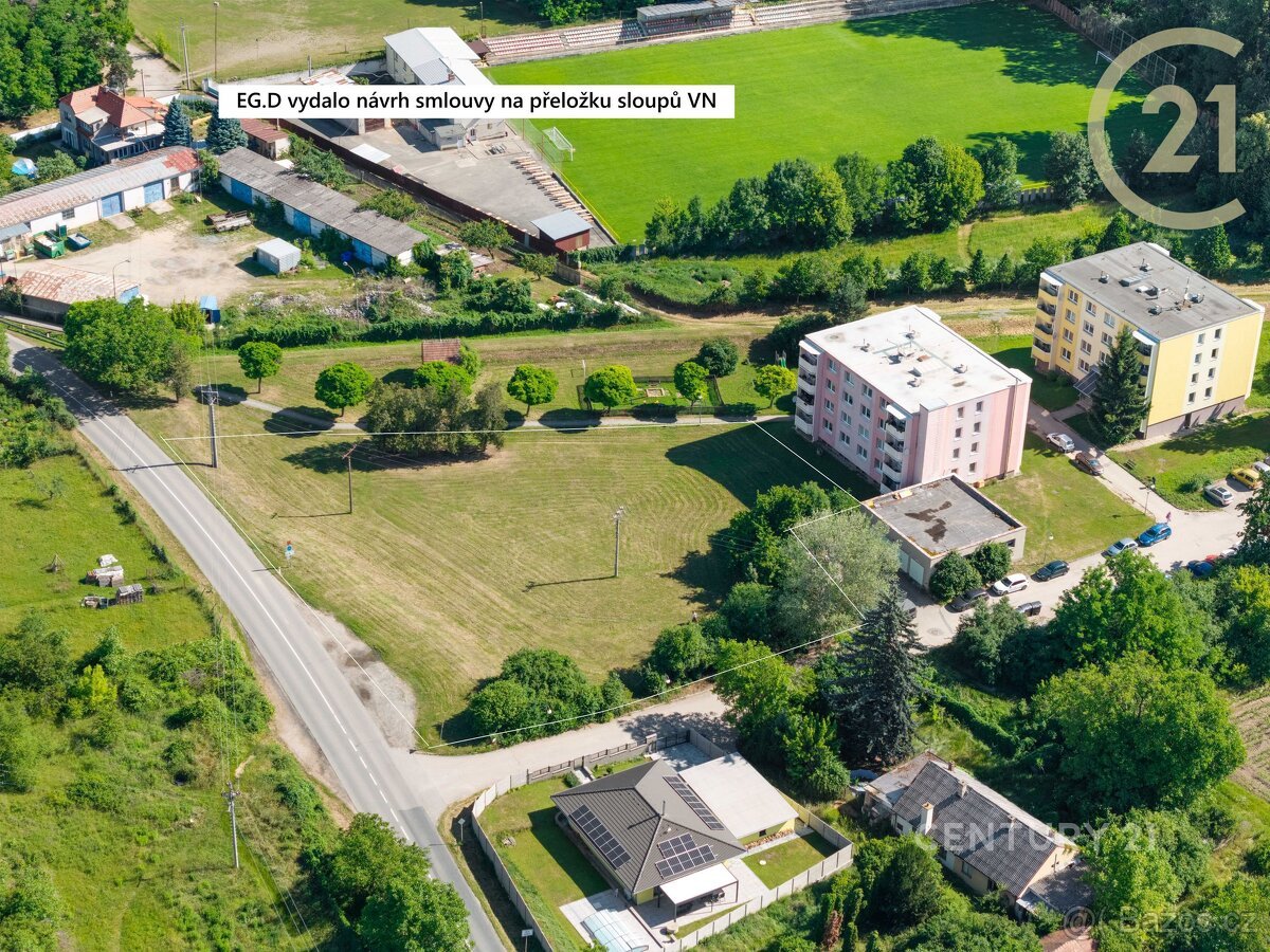 Developerský pozemek 3 548 m² – Dolní Kounice – plocha P8...