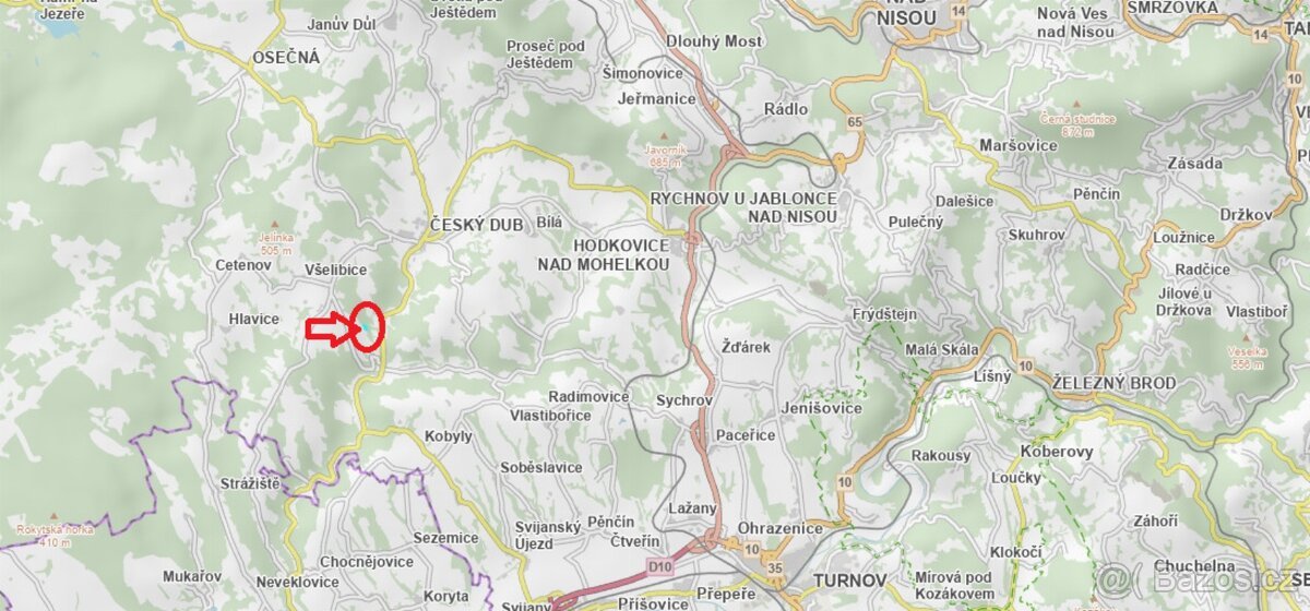 Prodej lpozemků k.ú. Březová u Všelibic