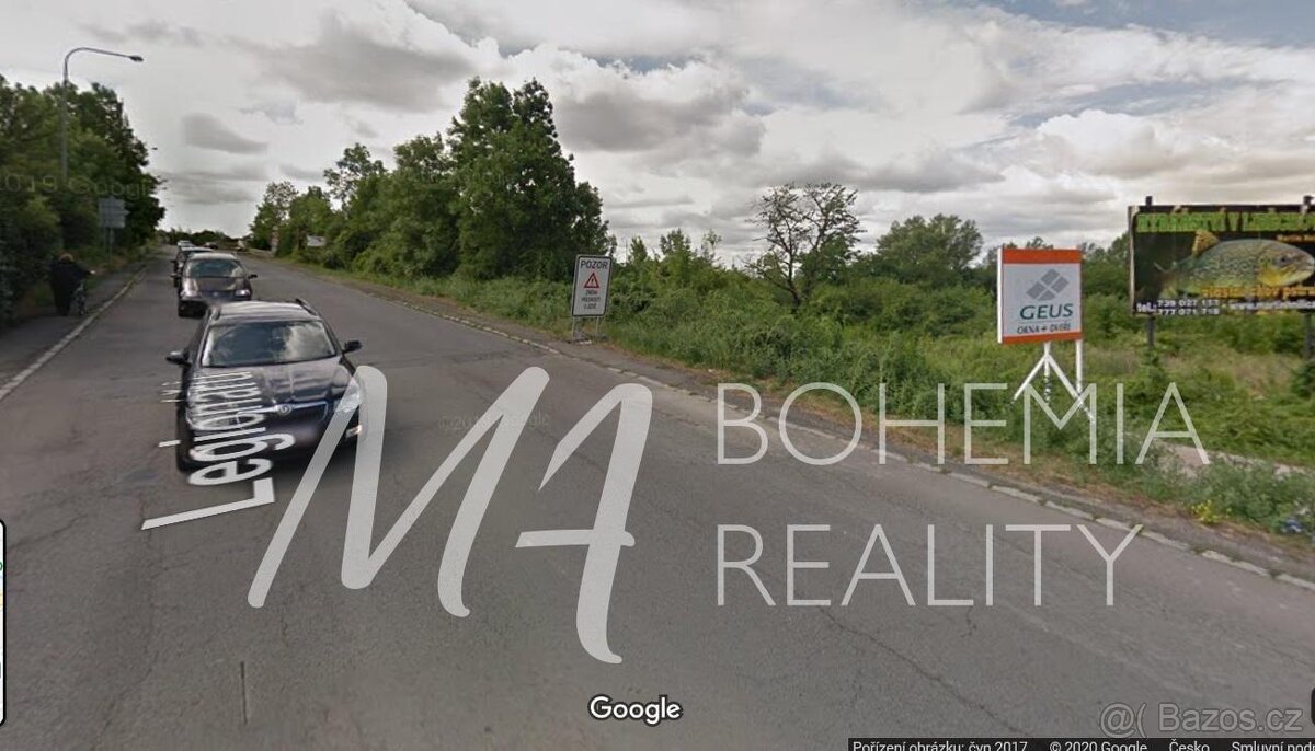 Prodej komerčního pozemku 613 m2., Mělník - ul. Legionářů a 