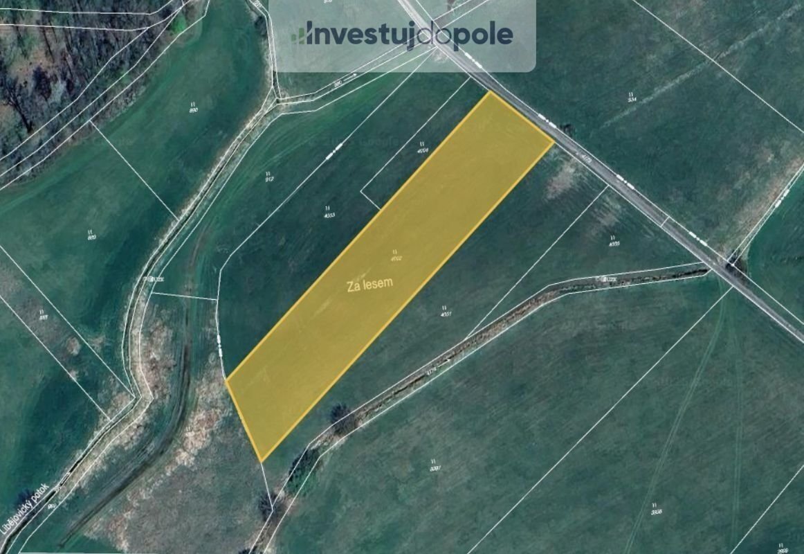 Prodej podílu 2/7 louky 1 870 m², Dříteň - Radomilice
