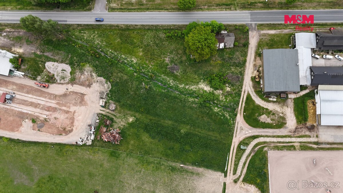 Prodej komerčního pozemku, 6328 m², Líšnice, ul. Líšnice 231