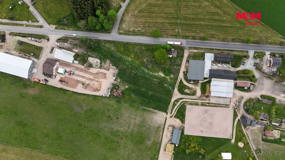 Prodej komerčního pozemku, 6328 m², Líšnice, ul. Líšnice 231