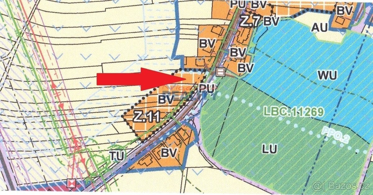 Prodej pozemku 2147m2 u Třeboně pro bydlení
