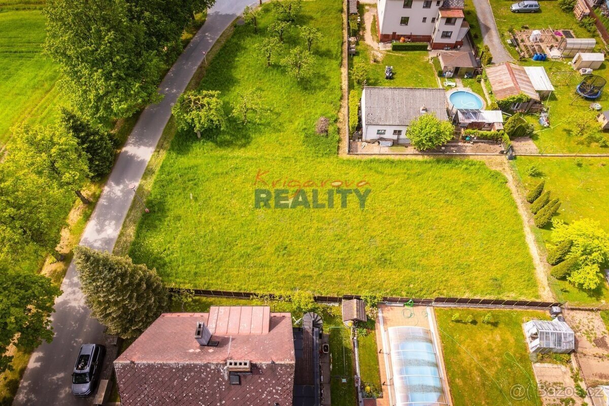 Prodej stavebního pozemku 860m2 Kostelec nad Vltavou