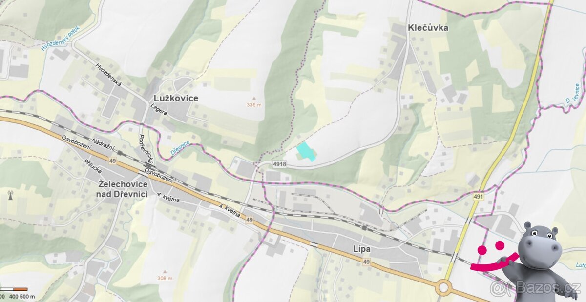Prodej lesa 9 556 m², Zlín - Klečůvka, ev.č. 58890