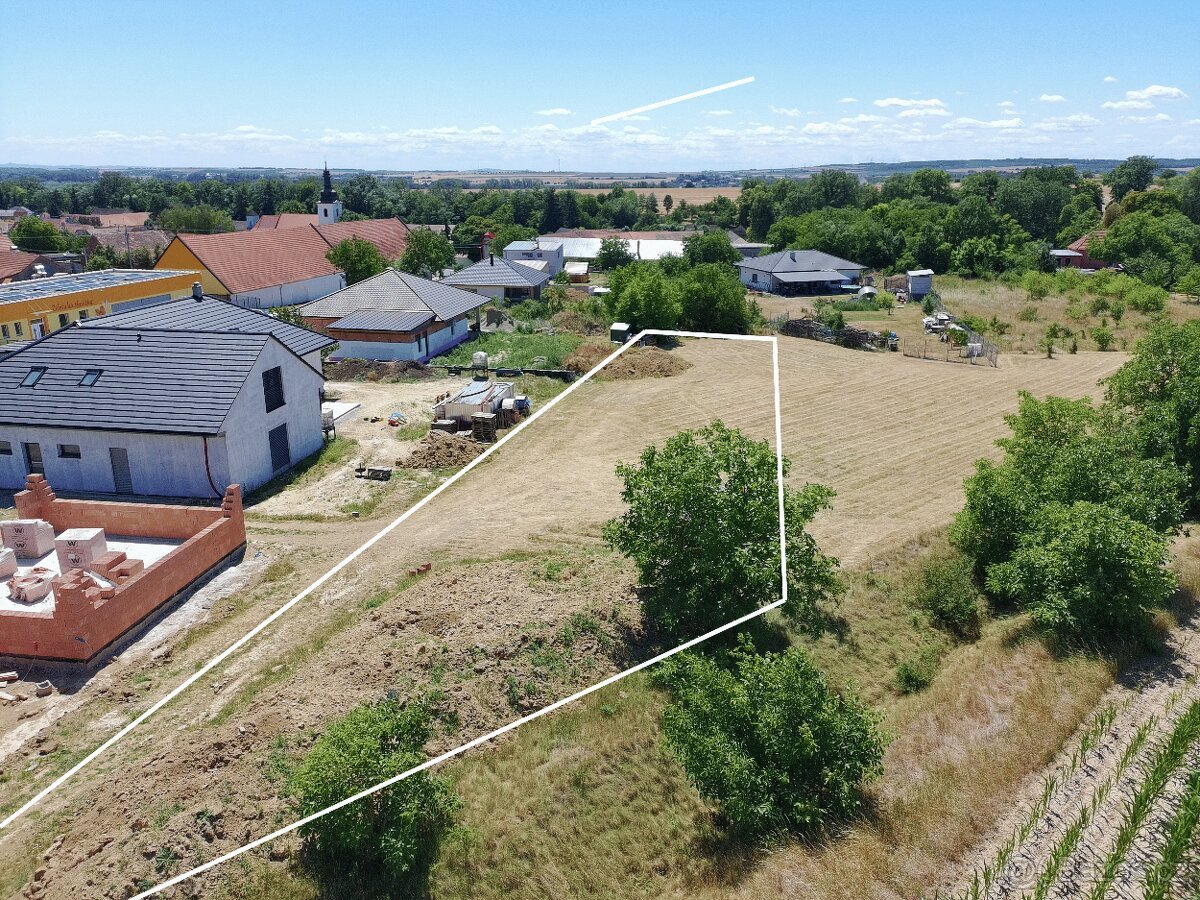Prodej stavebního pozemku 1514 m², Želetice