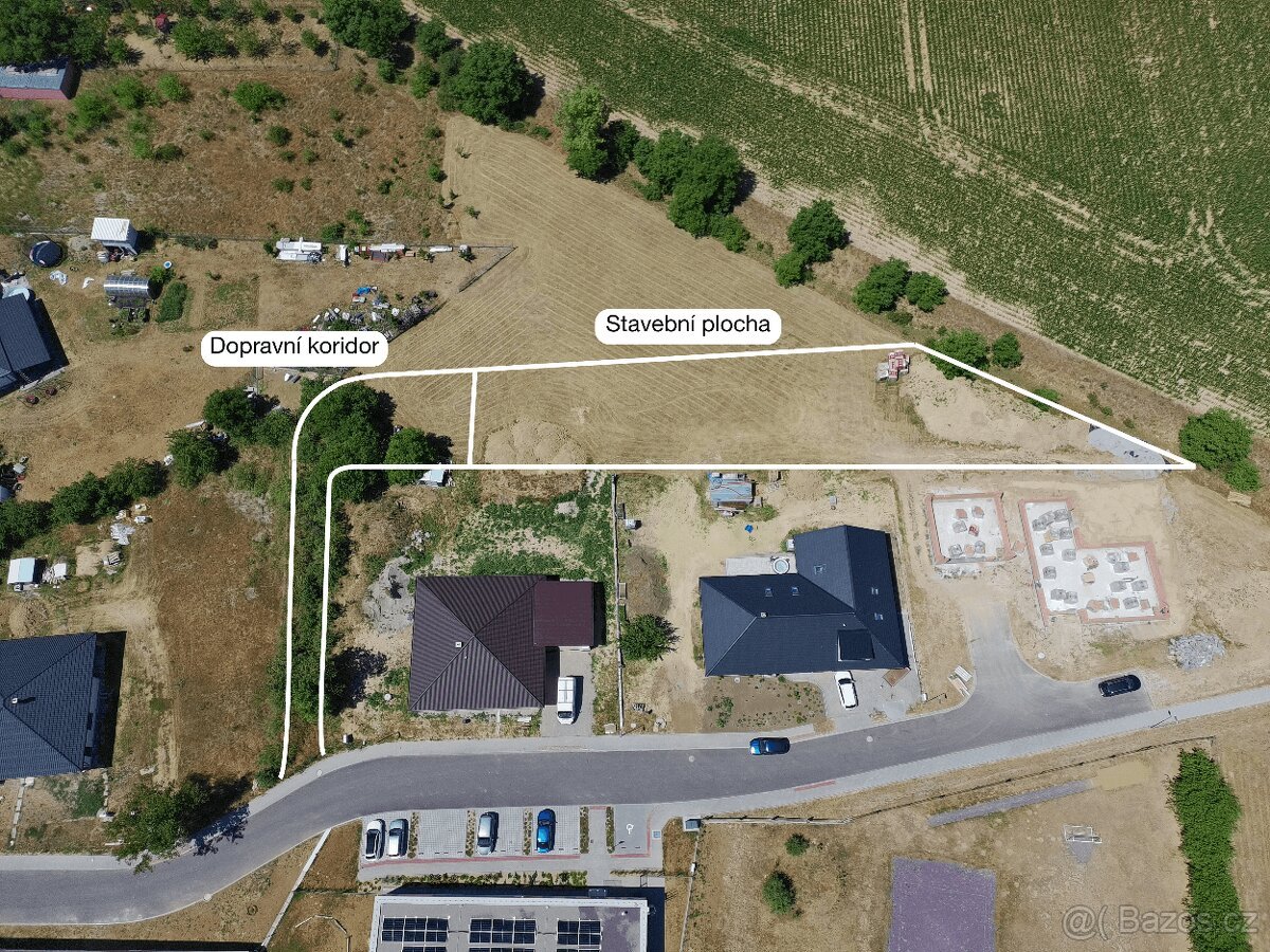 Prodej stavebního pozemku 1514 m², Želetice