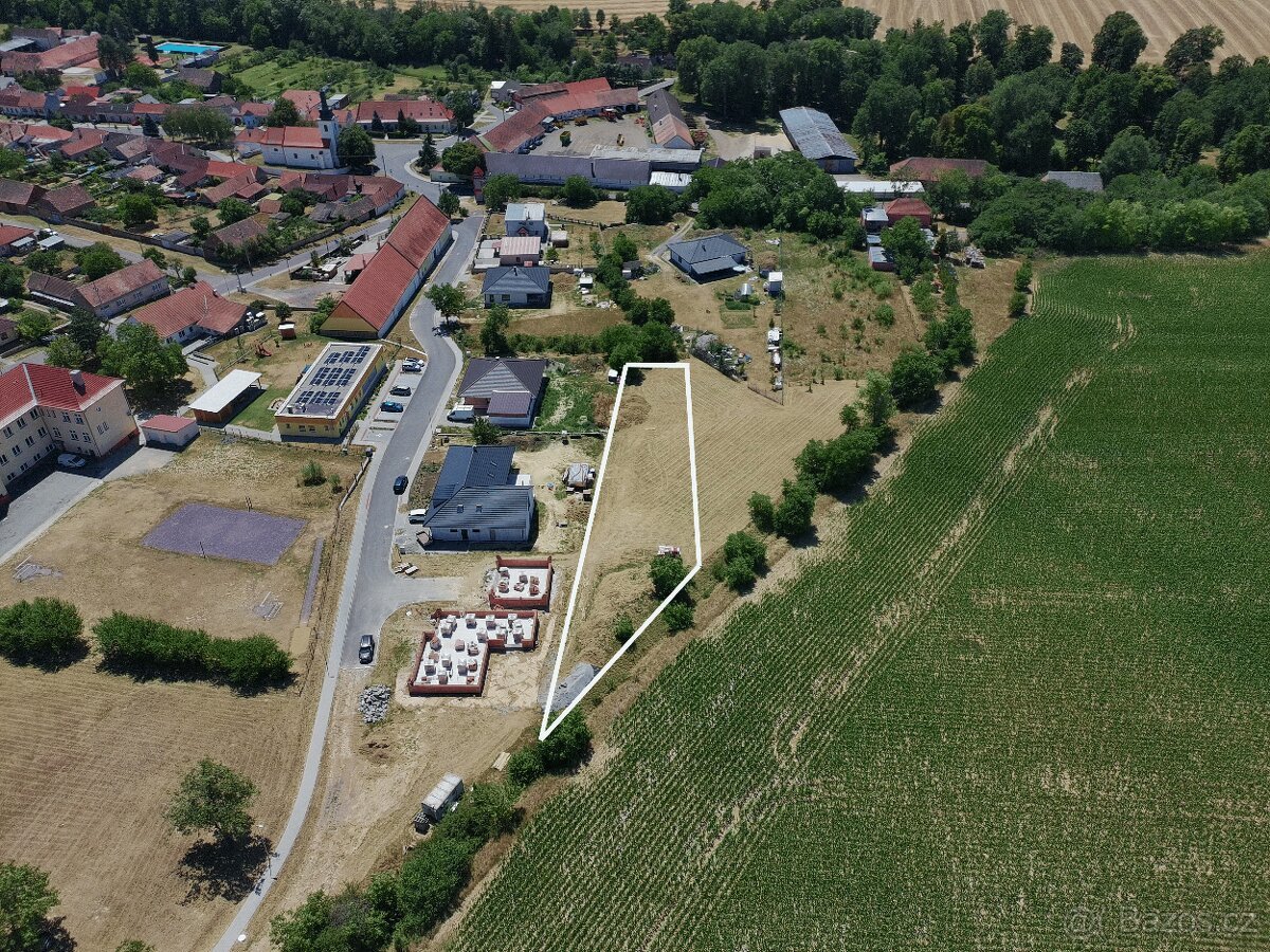 Prodej stavebního pozemku 1514 m², Želetice