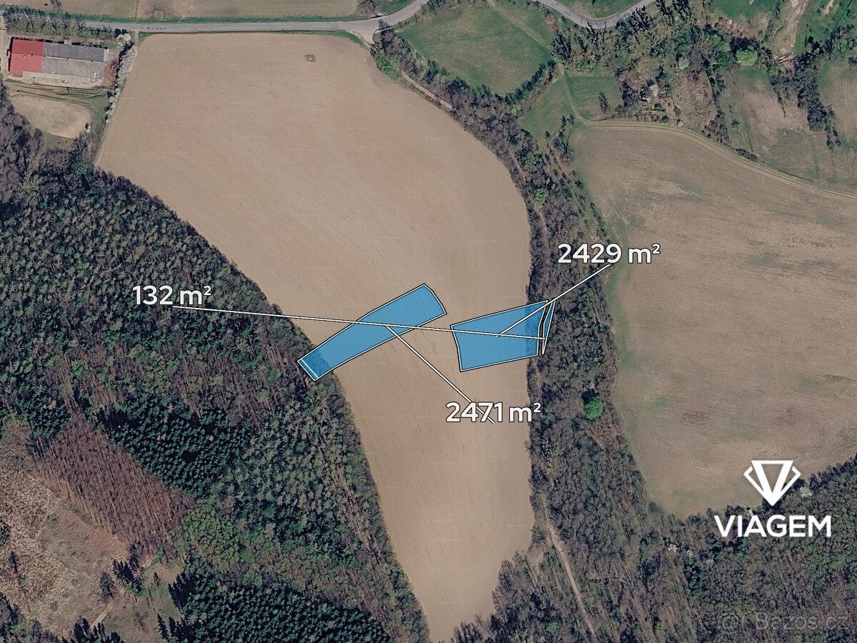 Pole 5 032 m², Podíl 38 % o výměře 1 887 m²