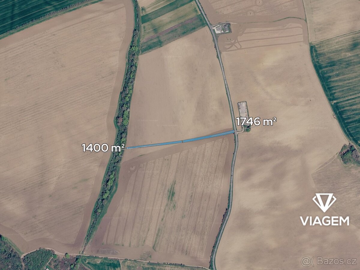 Pole 3 146 m², Podíl 33 % o výměře 1 049 m²