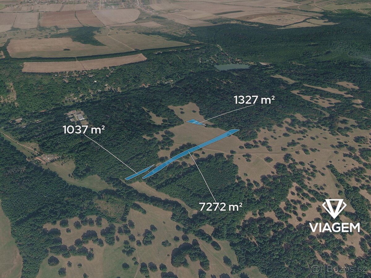 Pole 9 636 m², Podíl 50 % o výměře 4 227 m²