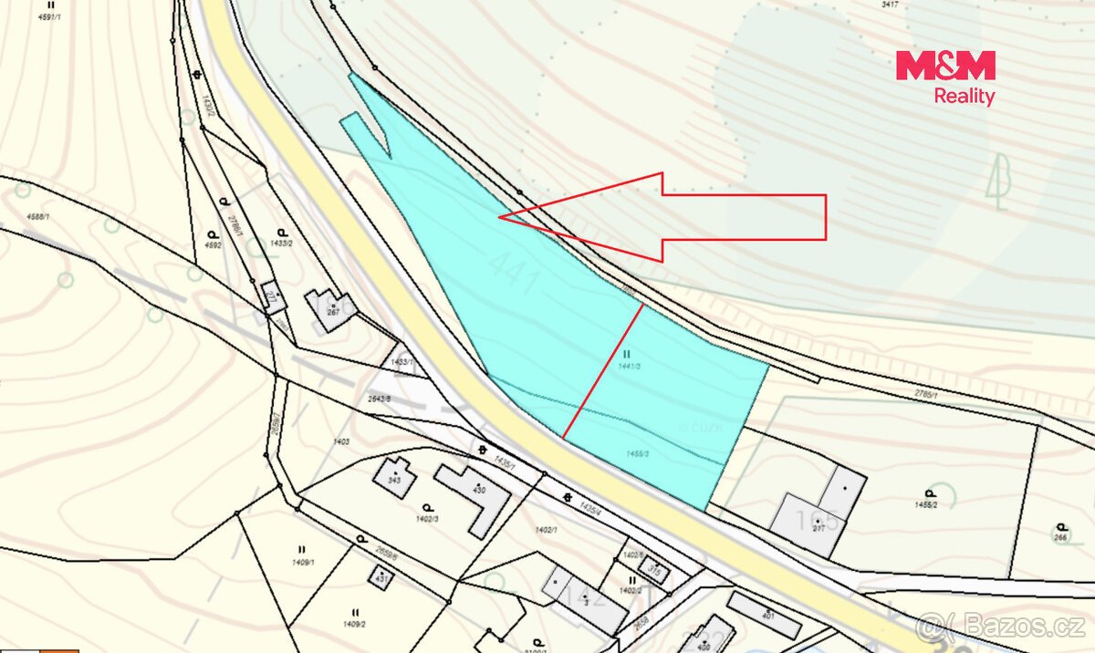 Prodej pozemku 2507 m², Trutnov