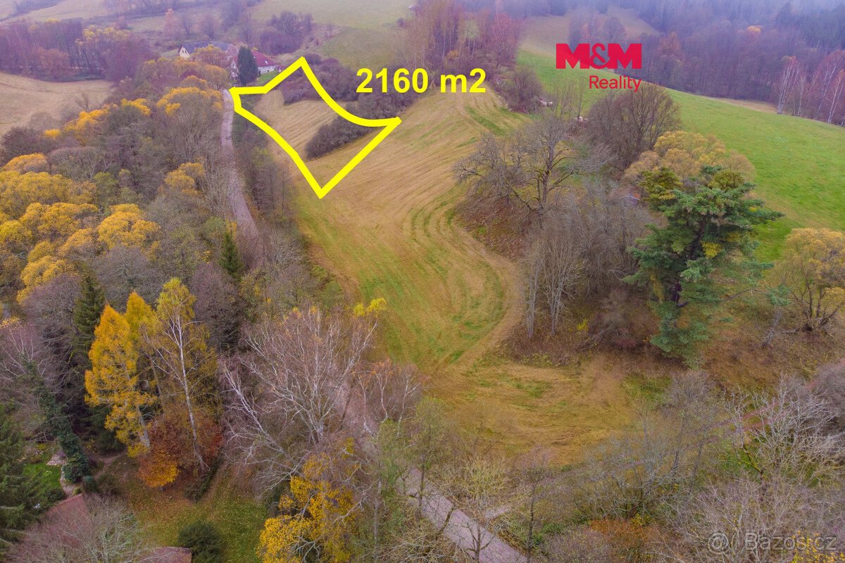 Prodej pastviny, 2160 m², Hajnice