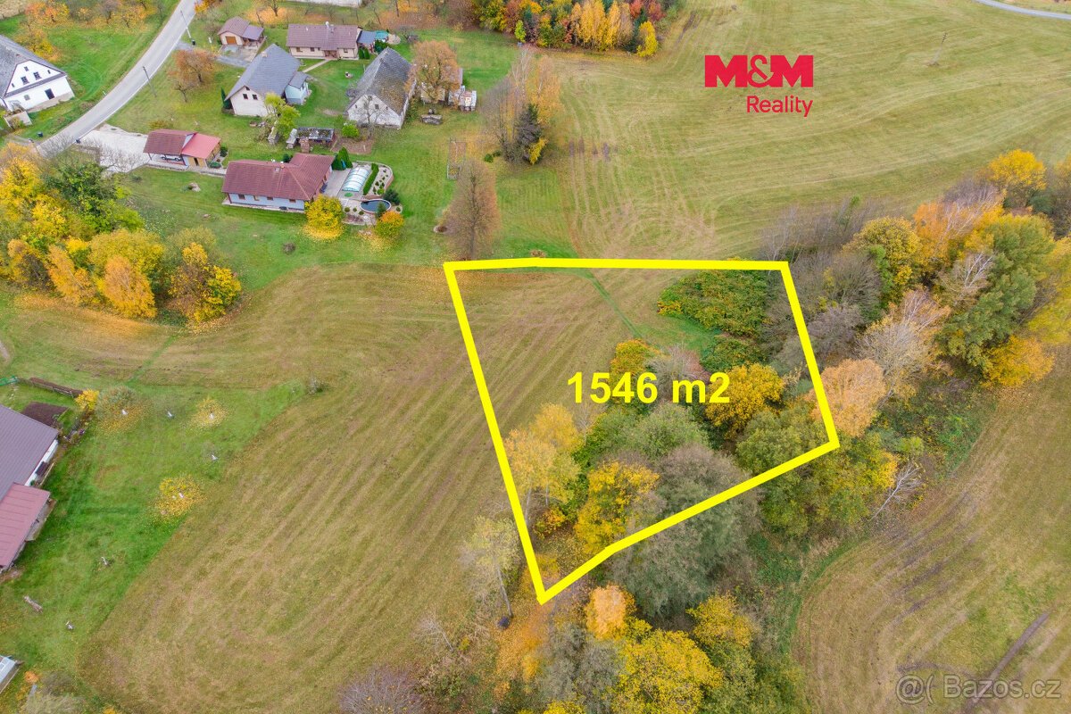 Prodej louky, 1546 m², Liberk
