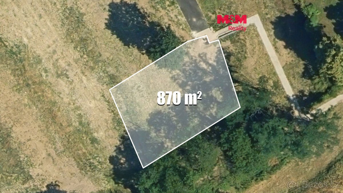 Prodej pozemku k bydlení, 870 m², Podhořany u Ronova