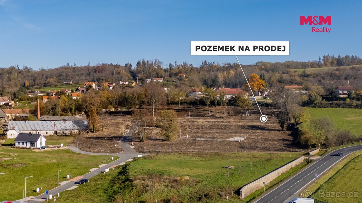 Prodej pozemku k bydlení, 870 m², Podhořany u Ronova