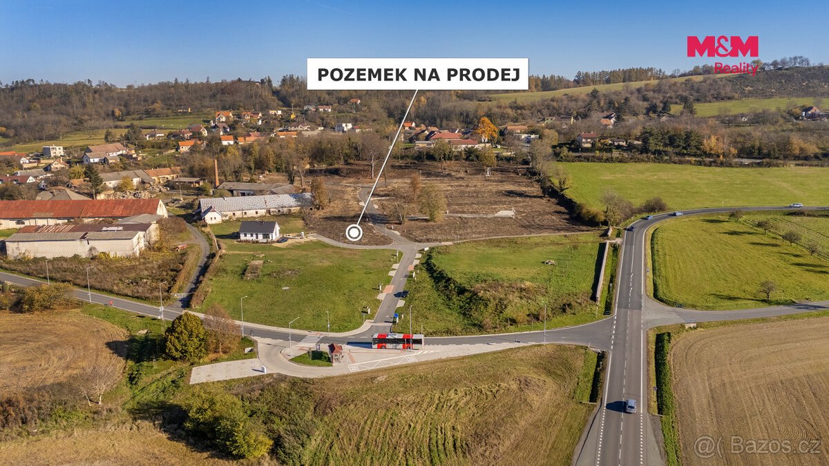 Prodej pozemku k bydlení, 705 m², Podhořany u Ronova