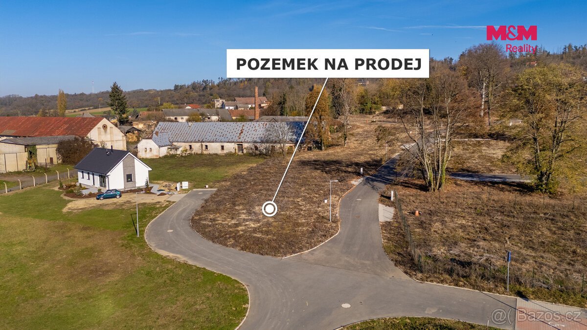 Prodej pozemku k bydlení, 705 m², Podhořany u Ronova