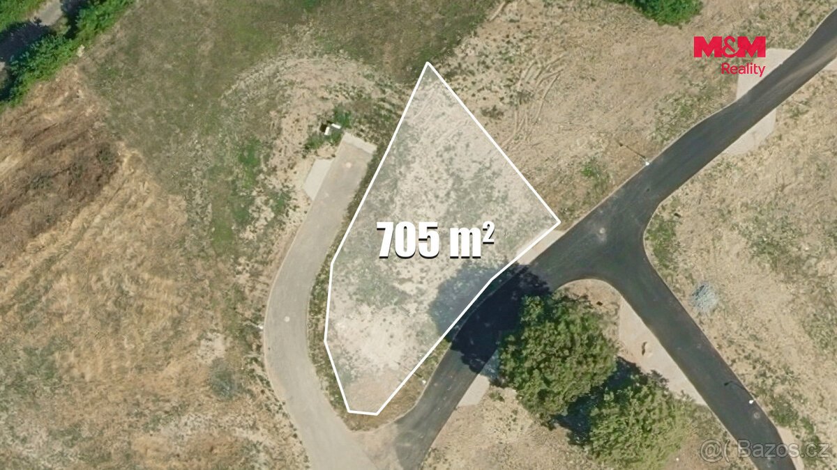 Prodej pozemku k bydlení, 705 m², Podhořany u Ronova