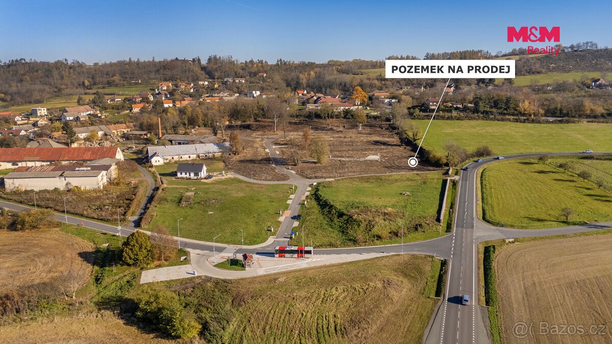 Prodej pozemku k bydlení, 781 m², Podhořany u Ronova