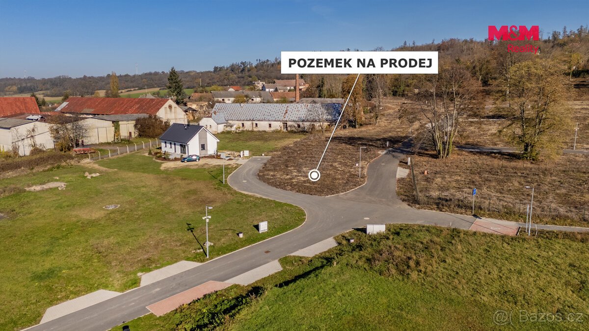 Prodej pozemku k bydlení, 781 m², Podhořany u Ronova