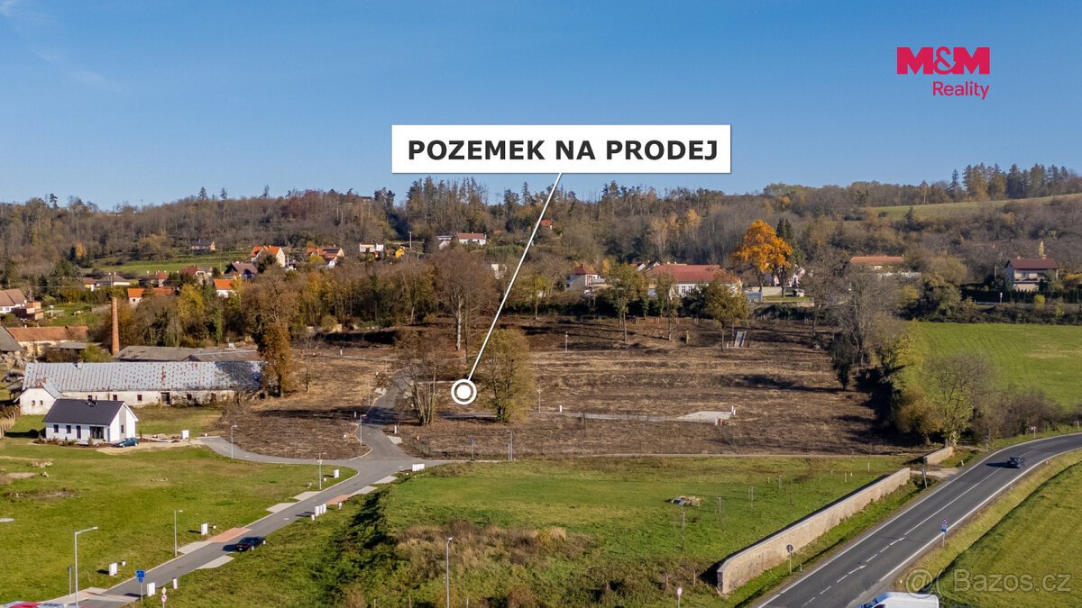 Prodej pozemku k bydlení, 967 m², Podhořany u Ronova