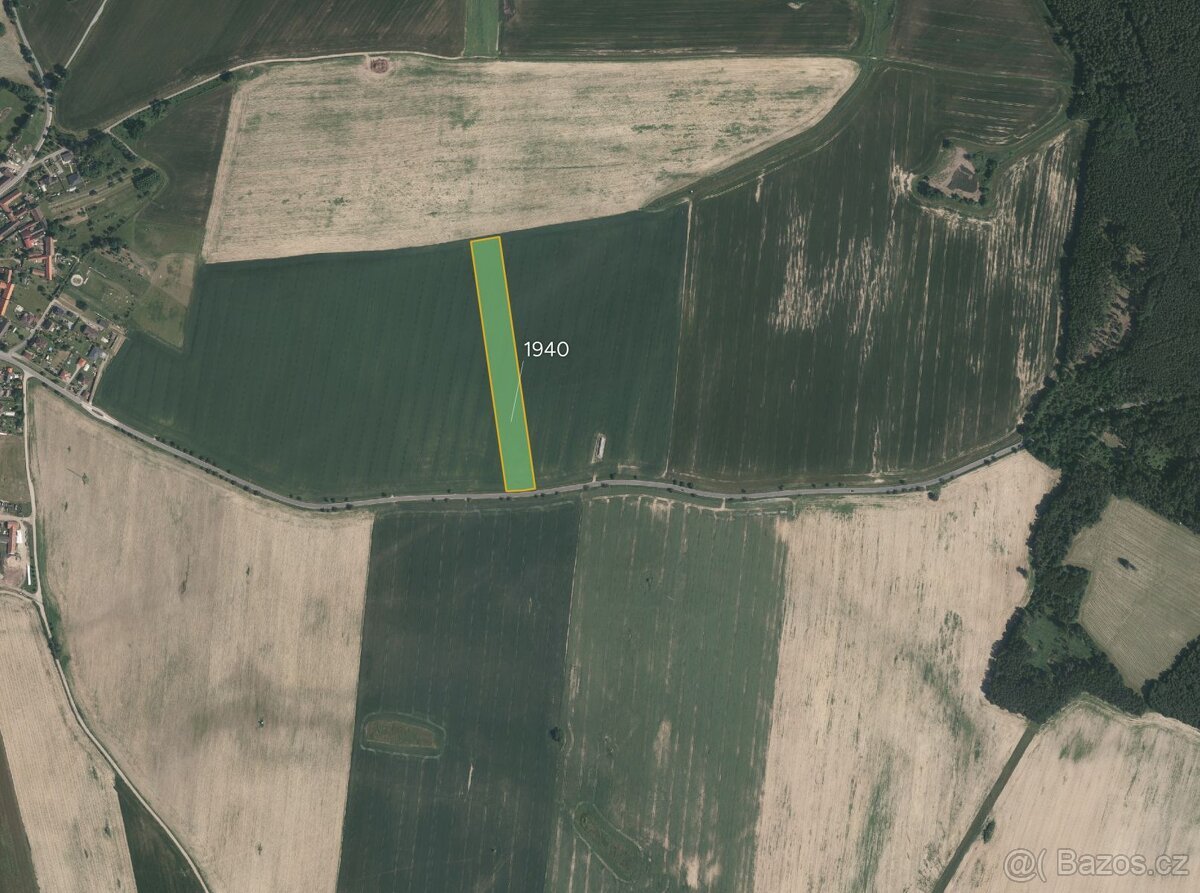 Zemědělská půda, prodej, Zvěrotice, Tábor