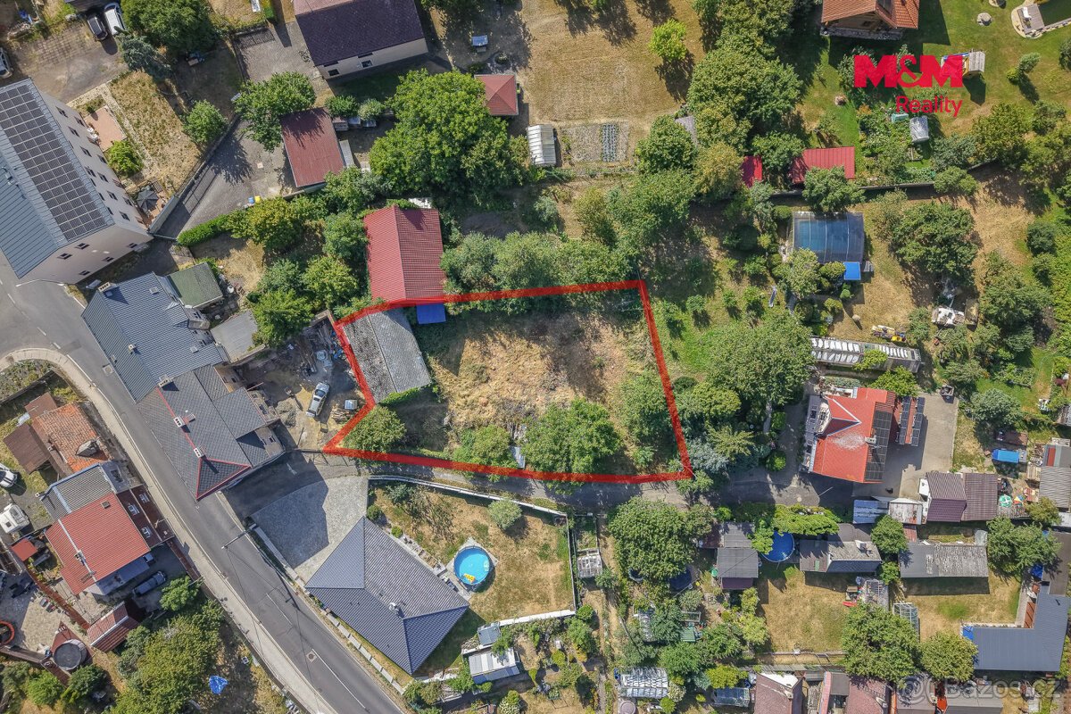 Prodej pozemku k bydlení, 825 m², Hroznětín, okr K. Vary