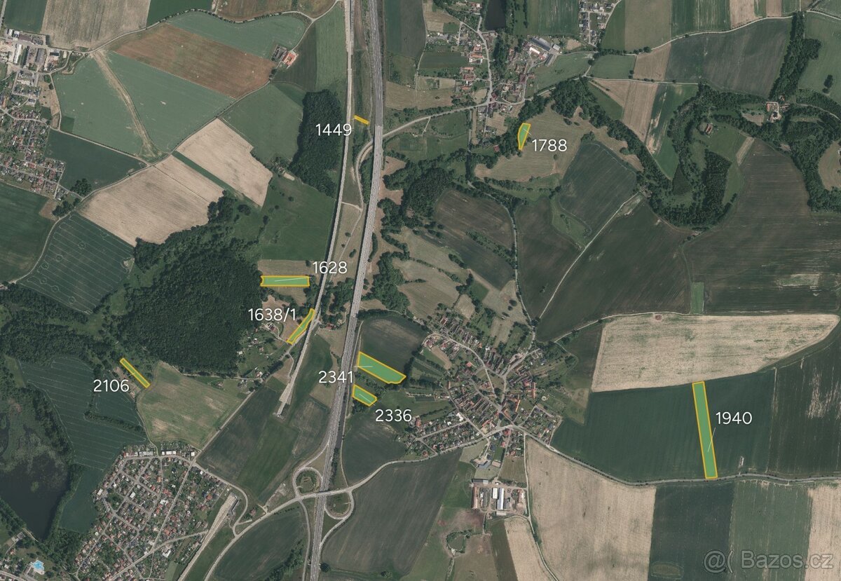 Zemědělská půda, prodej, Zvěrotice, Tábor