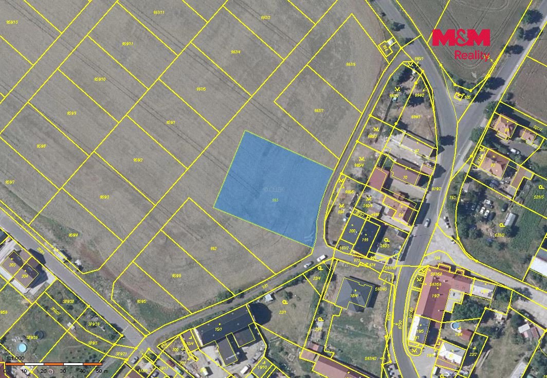 Prodej dvou pozemků k bydlení, 2167 m², Hrušovany