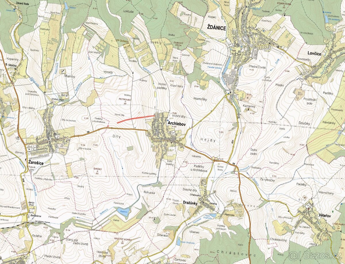Zemědělská půda, prodej, Archlebov, Hodonín