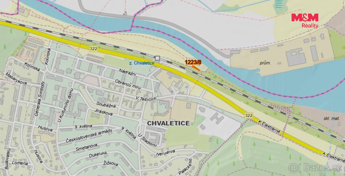 Prodej louky, 91 m², Chvaletice-Telčice