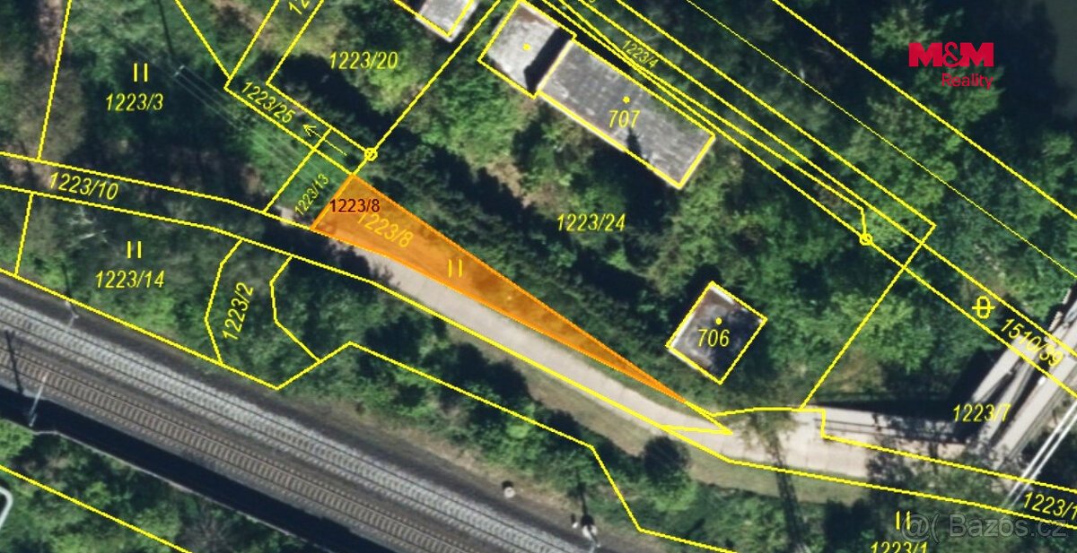 Prodej louky, 91 m², Chvaletice-Telčice