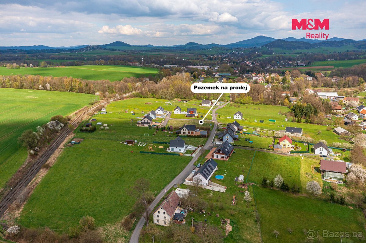 Prodej pozemku k bydlení, 2 192 m², Horní Habartice