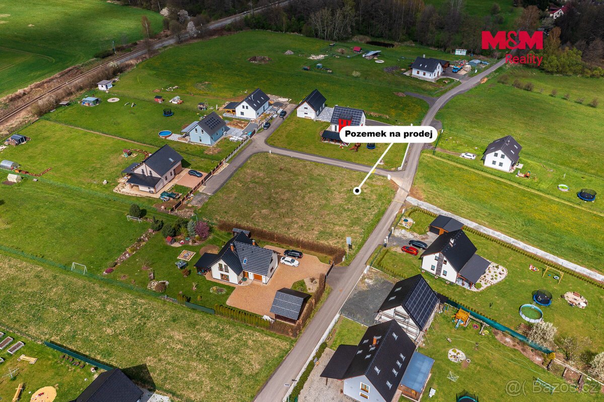 Prodej pozemku k bydlení, 2 192 m², Horní Habartice