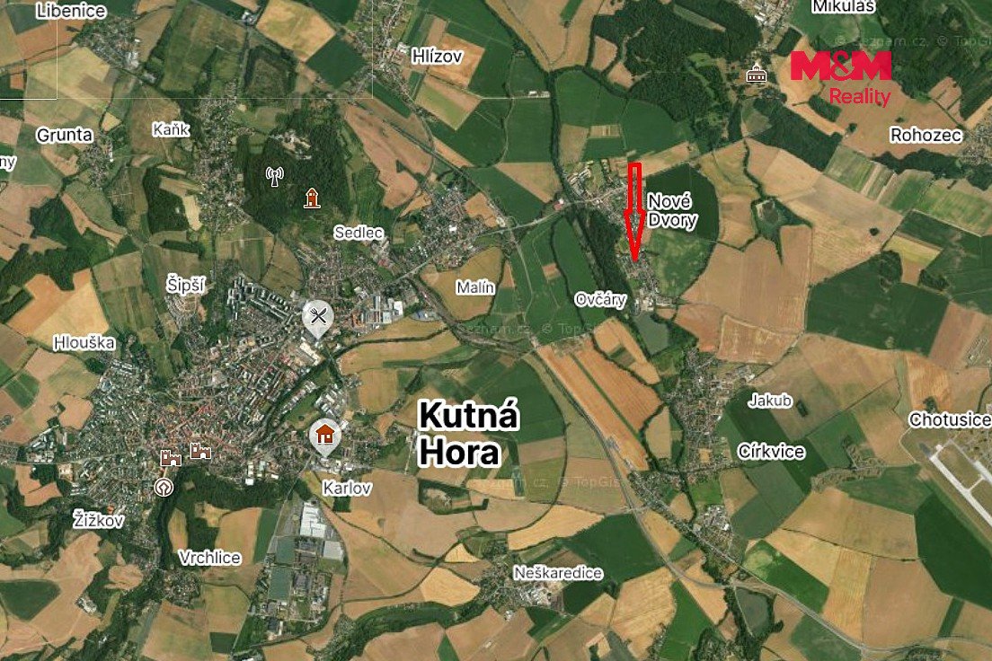 Prodej pozemku k bydlení, 831 m², Nové Dvory