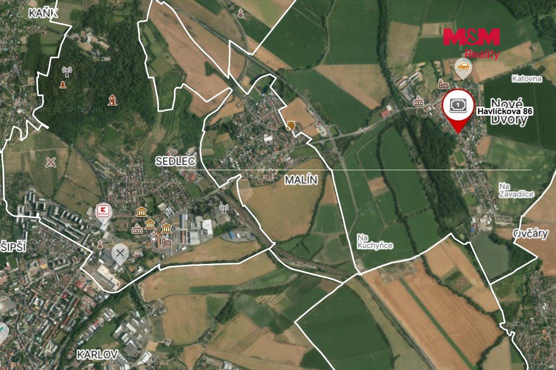 Prodej pozemku k bydlení, 831 m², Nové Dvory