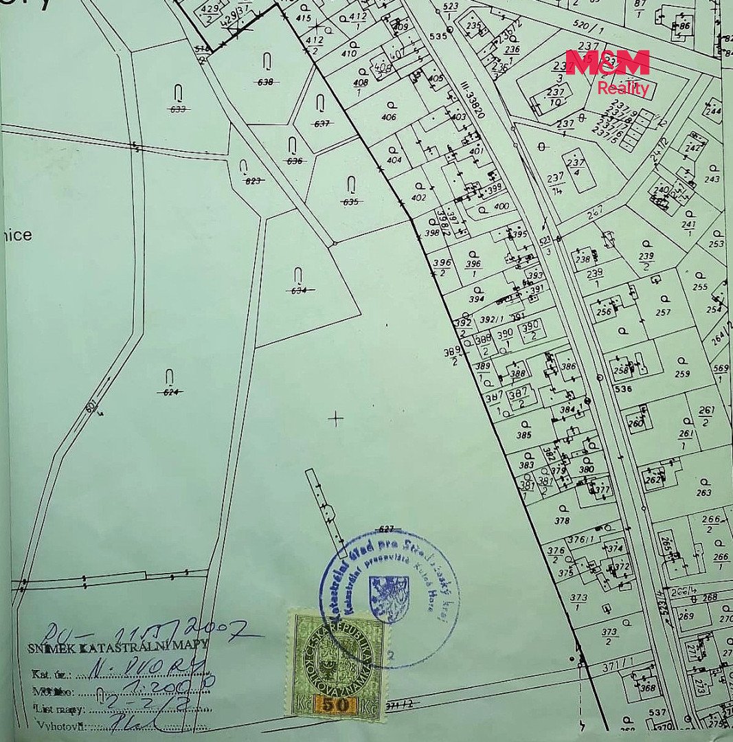 Prodej pozemku k bydlení, 831 m², Nové Dvory