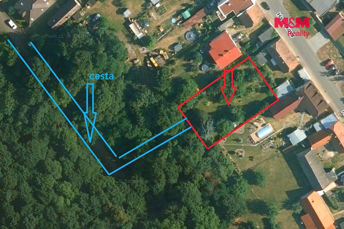 Prodej pozemku k bydlení, 831 m², Nové Dvory